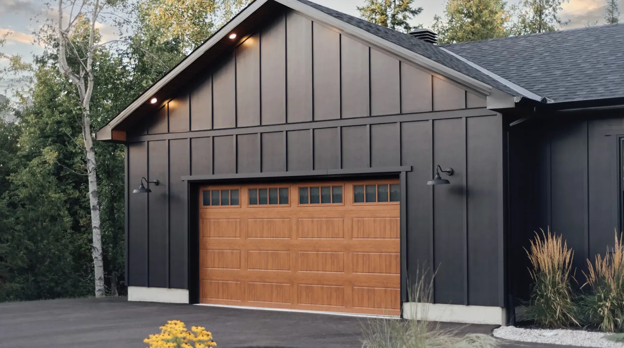 Garage door lubrication Calgary tune up for rollers hinges and springs